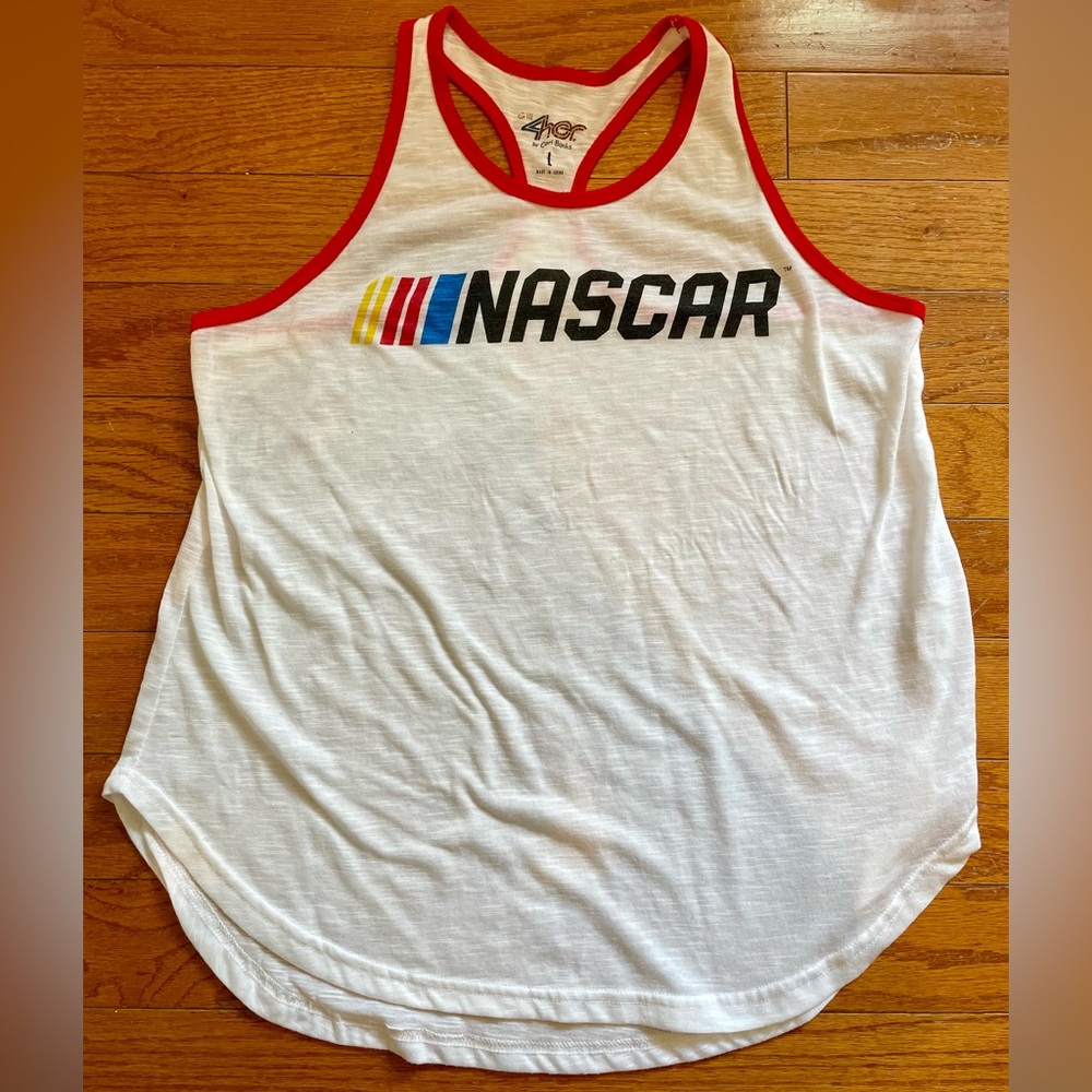 NASCAR tank top 🏎️🏁. Daytona 500. Bristol. Xfinity series. Race track. Race day.